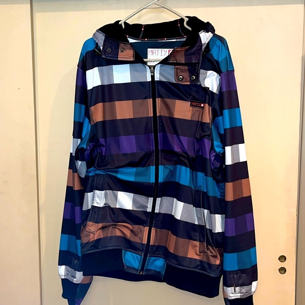 Matix men’s ski jacket hoodie size XL